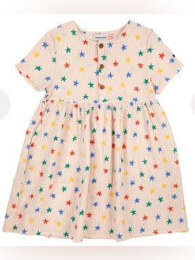Bobo Choses Stars Woven Dress size 8-9 years